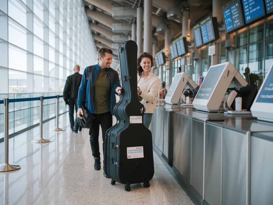 악기 항공 위탁 수하물