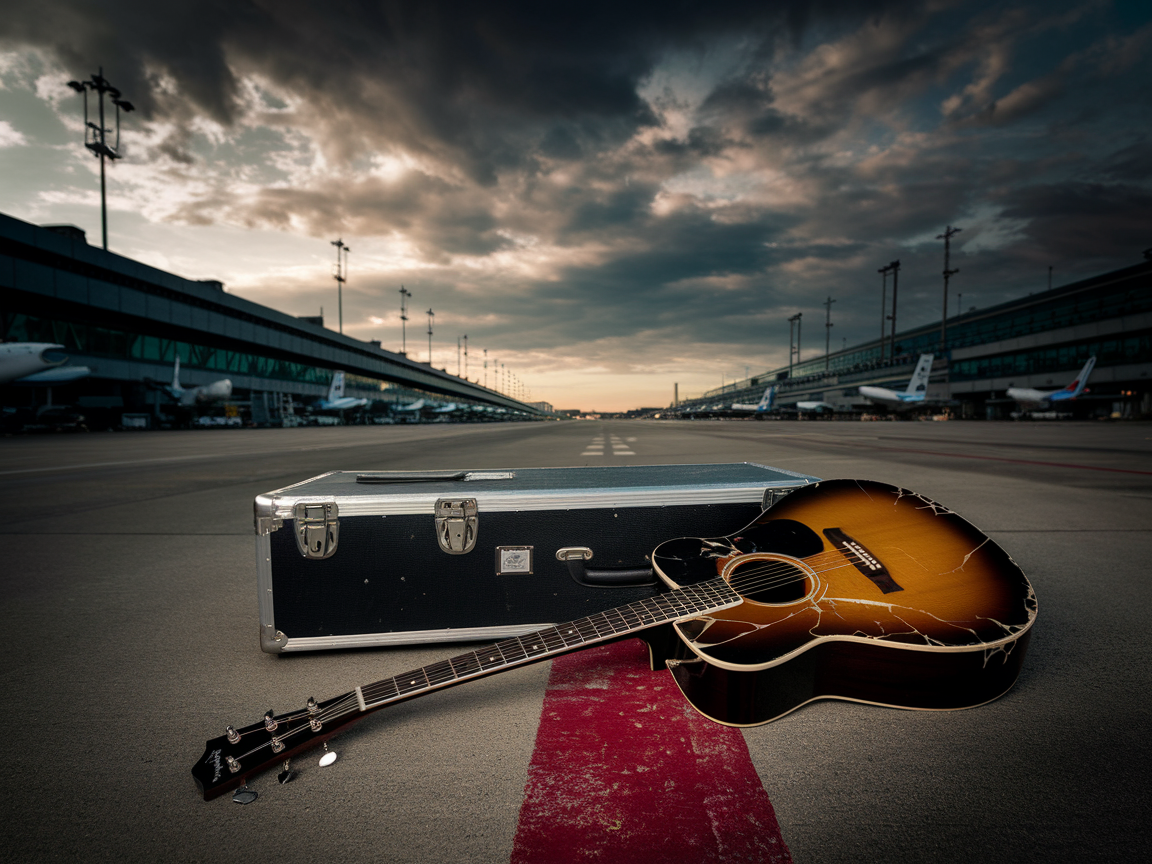 악기 항공 위탁 수하물