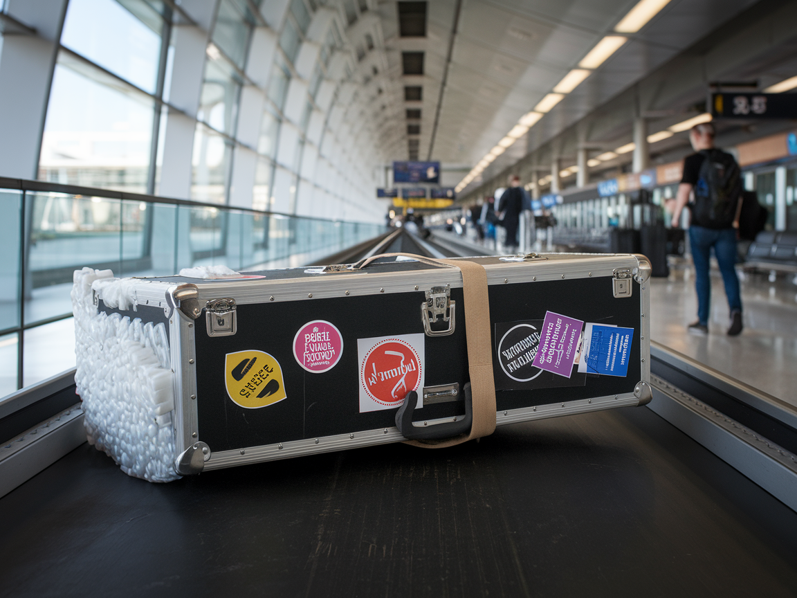 악기 항공 위탁 수하물