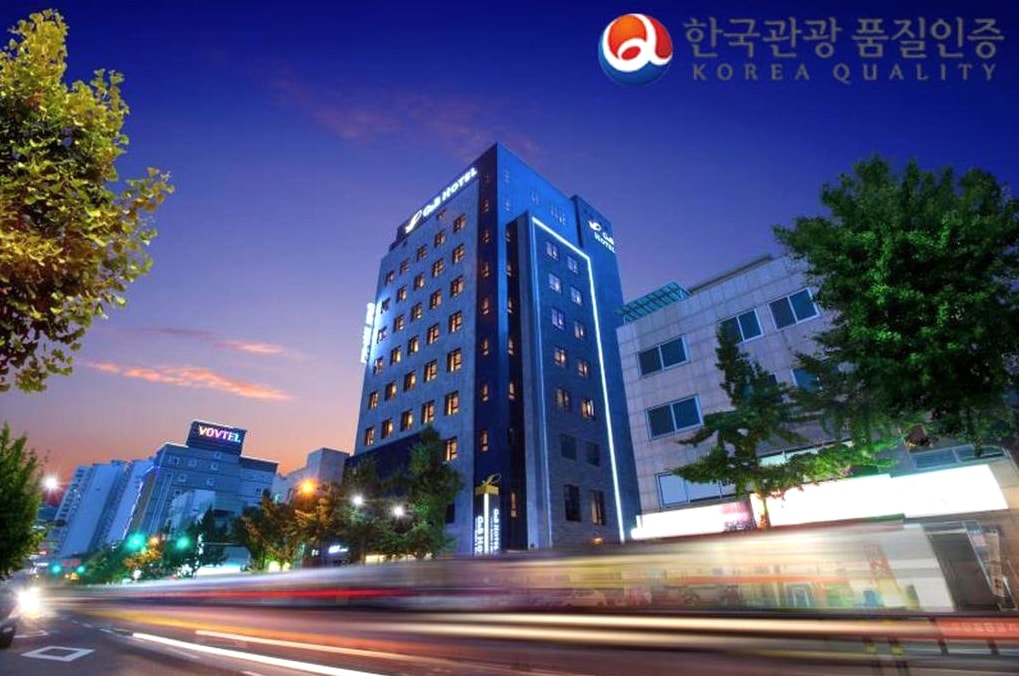 부산 가족 2박3일 야외수영장 호텔 지앤비 호텔 객실