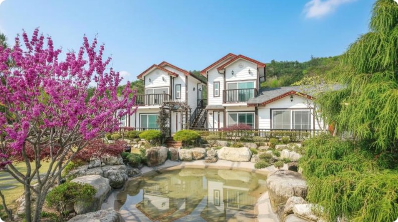 삼척 커플 오션뷰 펜션 추천 - 삼척 허브 펜션