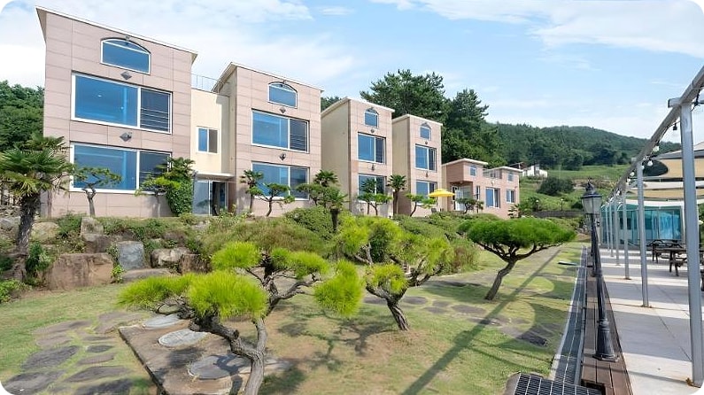 남해 1박2일 글램핑 추천 - 남해 힐링타임 펜션