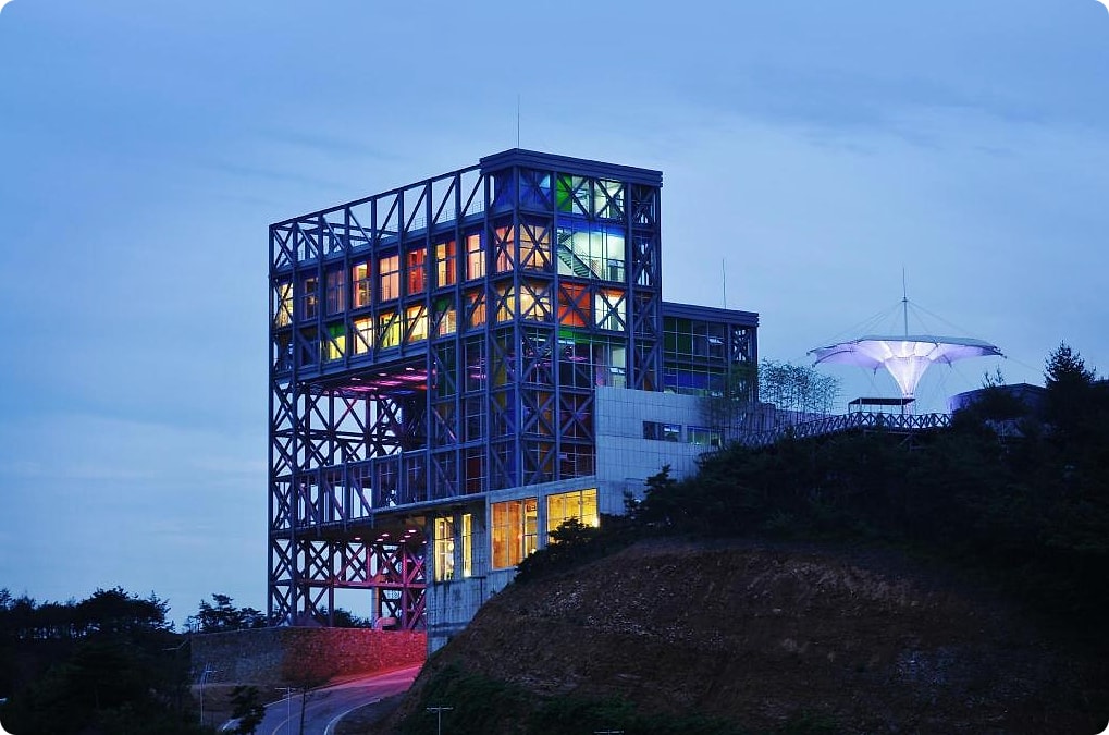 강릉 혼자 여행 뷰맛집 숙소 하슬라아트월드 뮤지엄 호텔 객실