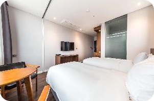 서울 친구여행 가성비 호텔 추천 CS 프리미어 호텔 객실