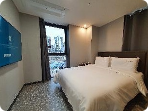 부산 2박3일 친구여행 수영장 호텔 추천 더 뮤즈 호텔 앤 레지던스 객실