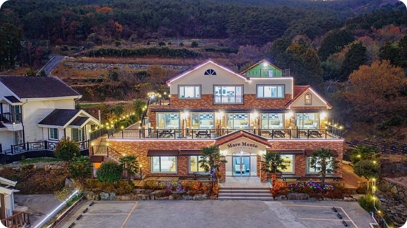 거제 아이와 풀빌라 추천 - 마레몬테 펜션