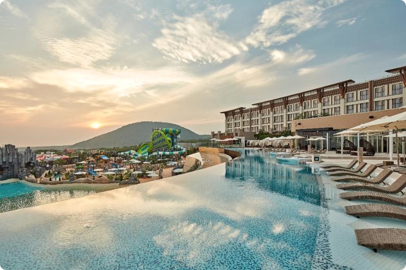 제주도 해변 주말여행 감성숙소 추천 - 제주신화월드 신화관 리조트